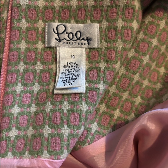 Lilly Pulitzer Pink and Cream Mini Dress - Picture 4 of 5